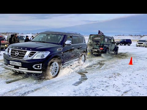 Видео: КТО УТАЩИТ ГЕЛИК? Toyota Land Cruiser Prado, Nissan Patrol, Jeep Grand Cherokee, Mercedes ML W163