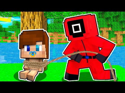 Видео: МОЕГО БРАТА ПОХИТИЛИ ОХРАННИКИ ИЗ ИГРЫ В КАЛЬМАРА В МАЙНКРАФТ ТРОЛЛИНГ ЛОВУШКА MINECRAFT SQUID GAME