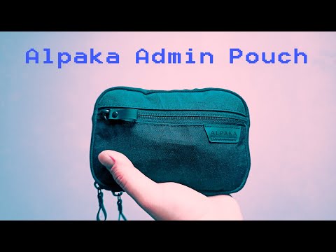 Видео: EDC набор в органайзере Alpaka Admin Pouch