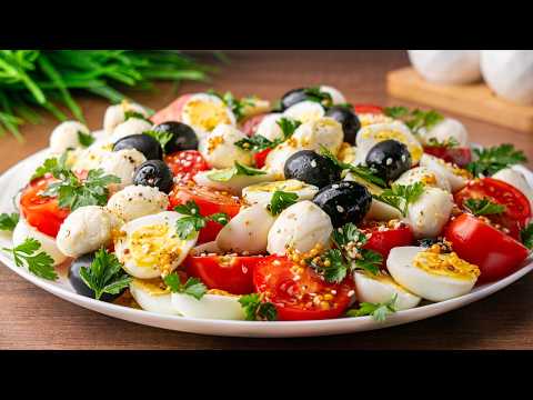 Видео: 5 рецептов из ресторанов! Это самые вкусные салаты из помидоров 😋