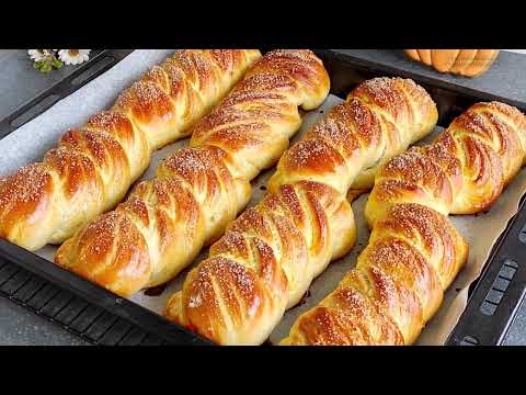 Видео: Булочки плетёнки / Сдобные булочки на молоке