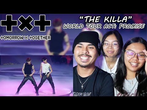 Видео: РЕАКЦИЯ на мировой тур TXT "The Killa" (Ёнджун и Субин) | Бедра не врут!