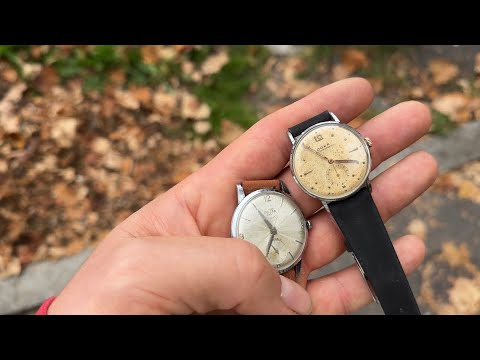 Видео: Барахолка в Италии. Часы Doxa,Enicar,Omega.