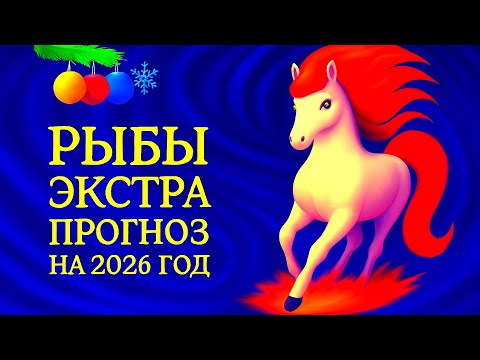 Видео: РЫБЫ - ТОЧНЫЙ ТАРО ПРОГНОЗ, ГОРОСКОП на 2026 год - ГОДОВОЙ ПРОГНОЗ - ВАЖНЫЕ АКЦЕНТЫ