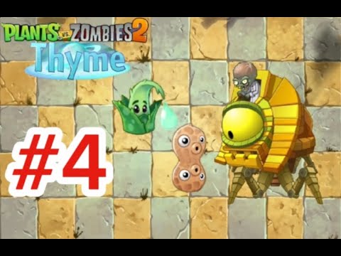 Видео: Открыл алоэ и арахис! Plants vs zombies 2 Thyme #4