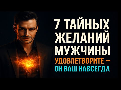 Видео: 7 тайных желаний мужчины, о которых он боится признаться: седьмое знает только 1 женщина из 1000