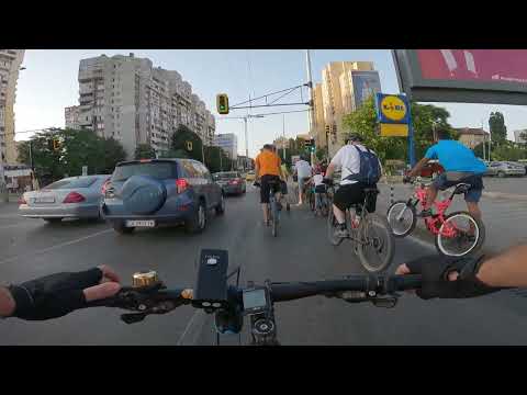 Видео: 🚴 Архив - Критична Маса София - Юли 2021 г.