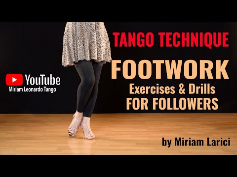 Видео: Стиль женского танго: техника работы ног