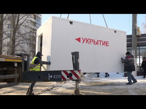 Видео: В Белгороде укрепят 425 остановочных павильонов