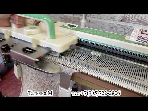 Видео: Продано. Silver reed SK562/SRJ70 японская вязальная машина