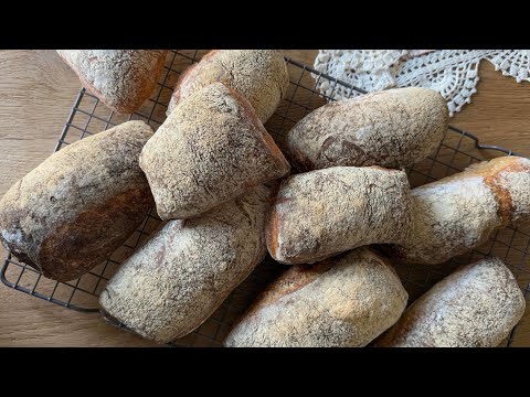 Видео: Домашна Чабата с квас - нежна като коприна и вкусна като никоя друга! #sourdough #хлеб #bread #хляб