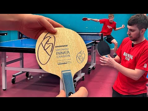 Видео: DONIC SKACHKOV INNER CARBON! Обзор на основание для настольного тенниса!