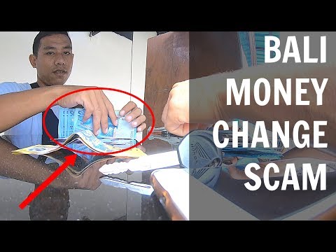 Видео: МОШЕННИЧЕСТВО С ОБМЕНОМ ВАЛЮТЫ НА БАЛИ, ПОСЛЕДОВАВШЕЕ НА СЛЕДУЮЩУЮ КАМЕРУ! + Как вернуть деньги