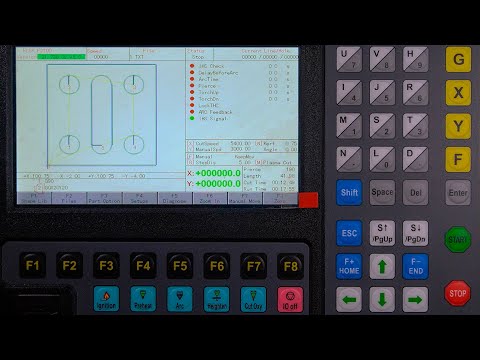 Видео: Ищем точки G у китайского контроллера станка плазменной резки F2100B.