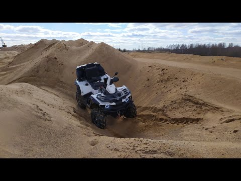 Видео: Кто круче в песках / CFmoto X10, Guepard 650 или X8 /