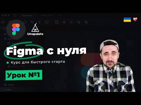 Видео: Урок №1. Обзор программы | Уроки Figma с нуля «Umapalata»