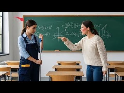 Видео: Учительница УНИЗИЛА Уборщицу, Заставив Её Решать НЕВОЗМОЖНУЮ Задачу – Она Решила Её За СЕКУНДЫ