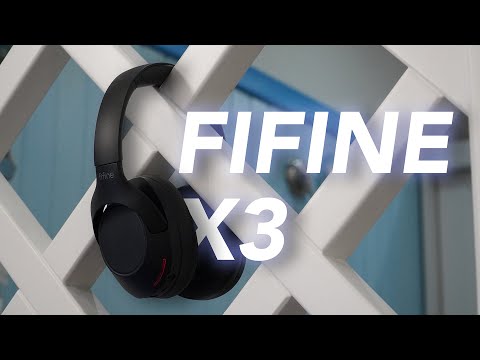 Видео: НАУШНИКИ ЗА 35$ С ANC | Обзор Fifine X3 Bluetooth 5.3 микрофон AAC полноразмерные наушники