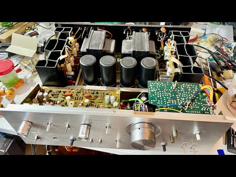 Видео: Pioneer SA-9500 mk2 (wl3600896s) профилактика. Часть 1я