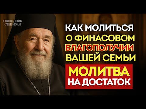 Видео: МОЛИТВА НА УДАЧУ В РАБОТЕ И ДЕНЬГАХ | Что говорит Библия о богатстве