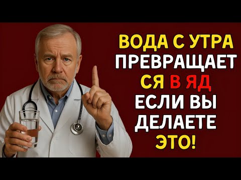 Видео: Я УМОЛЯЮ! Не пейте воду так по утрам – особенно если вам за 60!