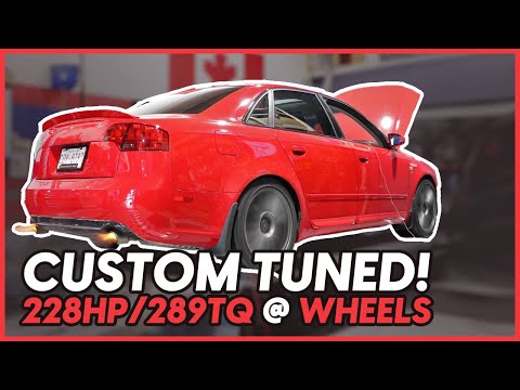 Видео: День динамометра! 277 л.с./339 т кв. фута | Проект AUDI A4 B7 | Эпизод 12