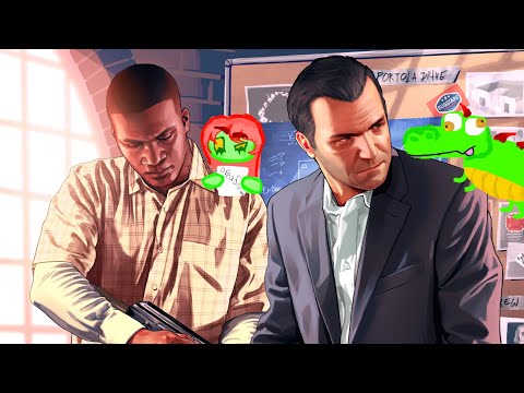 Видео: Инвалид, непристойности в компе и бабах | Прохождение GTA V #2