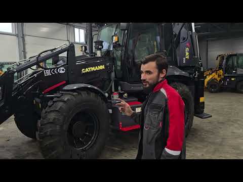 Видео: CAT-806 (2026) Обновленный экскаватор-погрузчик CATMANN