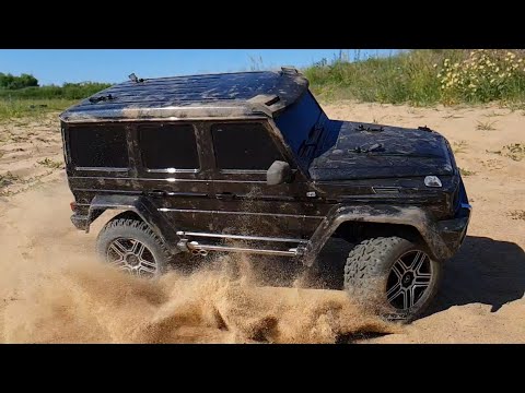 Видео: ТЕСТ ГЕЛИКА G500 ... Жесткое бездорожье для Traxxas TRX-4