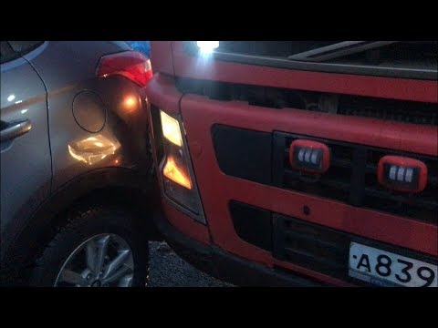 Видео: Попал в ДТП "Санкт-Петербург" Всех с наступающим новым годом )