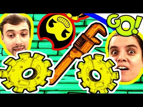 Видео: БолтушкА и ПРоХоДиМеЦ Ищут ШЕСТЕРЕНКИ и Спасаются от БЕНДИ! #544 ИГРА - Бенди и Чернильная Машина