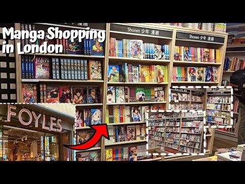 Видео: Фойлз, Уотерстоунс и Иппудо ~ Шопинг манги в Лондоне ~ Часть 3
