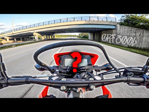 Видео: CRF300L: максимальная скорость! | (Обзор шоссе)
