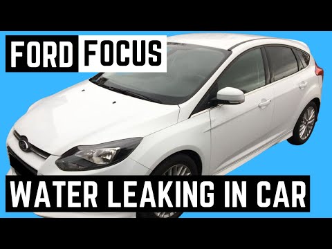 Видео: Ford Focus MK3 2010 - 2018. Протекание воды в ниши для ног и багажник. Распространенная неисправн...