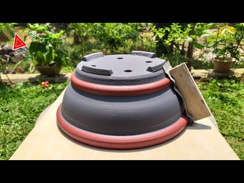 Видео: Цветочные горшки - Как сделать цветочные горшки в торговых центрах