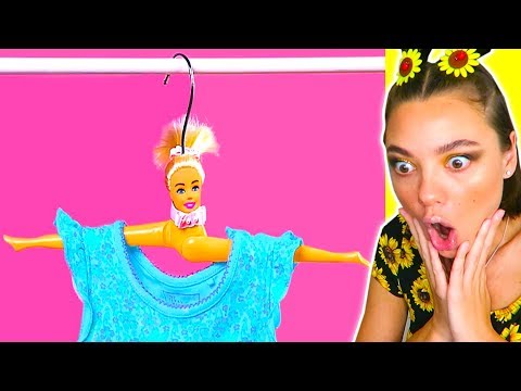 Видео: Лайфхаки со старыми Куклами и Игрушками! Вешалка из Куклы