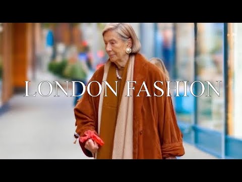 Видео: Элегантность в любом возрасте: уличная мода Лондона для людей старше 50, 60, 70 лет 🇬🇧
