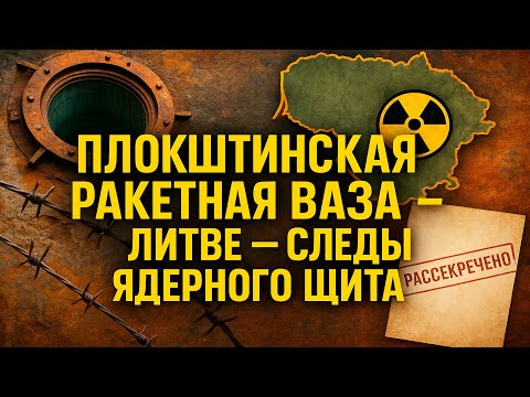 Видео: ИСТОРИЯ НА НОЧЬ! Плоксшинская ракетная база в Литве  следы ядерного щита