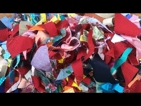 Видео: Что сшить из текстильного мусора DIY мастер класс