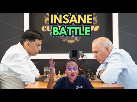 Видео: Безумная битва легенд | Виши Ананд против Гарри Каспарова | Clutch Chess Legends, игра 3