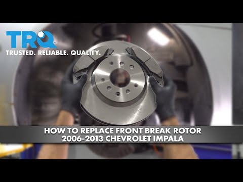 Видео: Как заменить передний тормозной диск на Chevrolet Impala 2006-2013