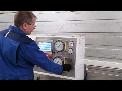 Видео: Испытание на герметичность Рукавов Высокого Давления