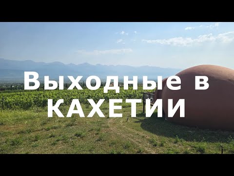 Видео: Выходные в Кахетии