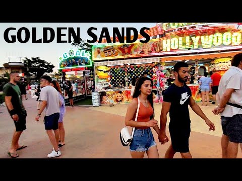 Видео: ЗЛАТНИ ПЯСЪЦИ ПРЕЗ ЛЯТОТО! РАЗХОДКА ПО КРАЙБРЕЖНАТА АЛЕЯ! GOLDEN SANDS IN SUMMER! SUN AND WARM SEA!