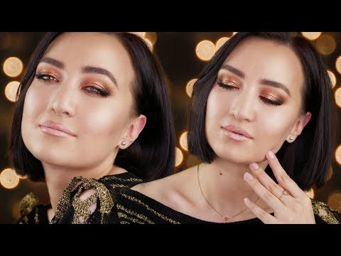 Видео: ГЛАМУРНЫЙ МАКИЯЖ ДЛЯ НАВИСШИХ ВЕК ✨