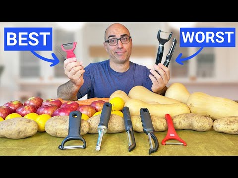 Видео: Лучшая овощечистка? Я тестировал OXO, Kuhn Rikon, KitchenAid и другие.