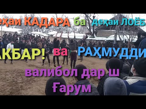 Видео: Валибол дар ҳақиқат зури бад шид!