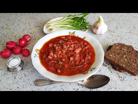 Видео: БОРЩ Без Мяса Как с Мясом!)) Выпуск №771