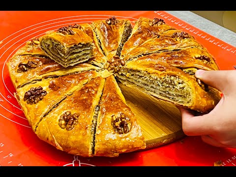 Видео: Это безумно Вкусно Начинки больше чем теста Тающий во рту Необычный Ореховый Пирог Вкуснее не бывает