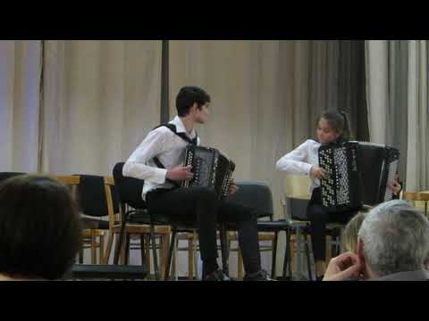 Видео: Дуэт Пальмова Ксения, Парфенов Павел -А.  Шалаев "На горе-то калина"